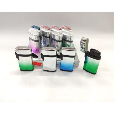 Gümüş Renkli Tekli Pürmüz Metal Kasalı Çakmak