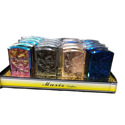 İnce Desenli Renkli Gazlı Çakmak