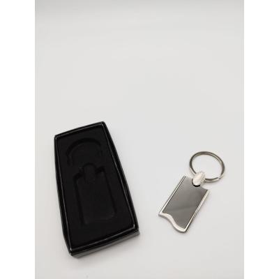 Kutulu Parlak Siyah Bayrak Model Metal Anahtarlık