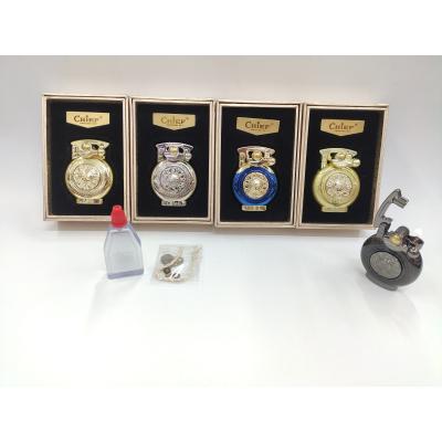 Ortası Çarklı Desenli Benzinli Çakmak