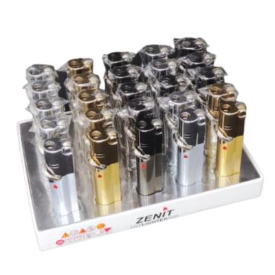 Soldan Gaz Emniyetli Yuvarlak Model Pürmüz Çakmak