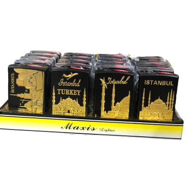 Yana Kaydırmalı İstanbul Kabartmalı Model Çakmak 1