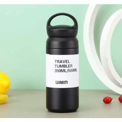 Tutacaklı Siyah Termos